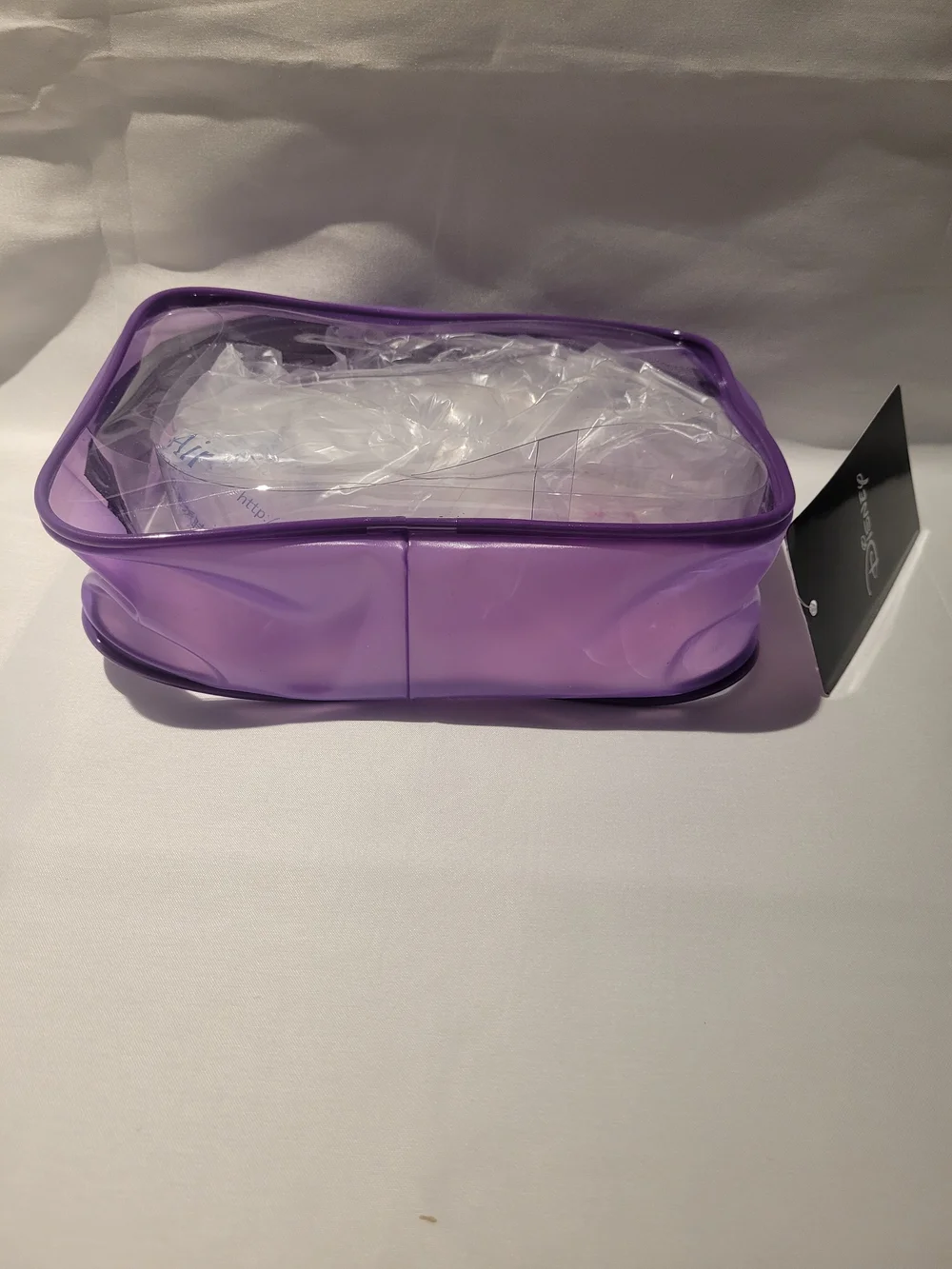 NWT Disney Alice In Wonderland Cheshire Cat Make-up Transparent Pouch from Japan